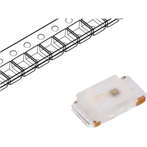 ASMT-RF45-AN002; LED; SMD; 0603; yellow green; 28÷60mcd; 1.6x0.8x0.45mm; 145°; 20mA; BROADCOM (AVAGO)