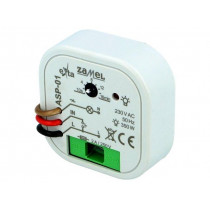 ASP-01; Staircase timer; IP20; 230VAC; 50x50x18mm; in mounting box; ZAMEL ASP-01; Staircase timer; IP20; 230VAC; 50x50x18mm; in mounting box; ZAMEL
