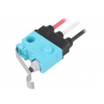 ASQ10618; Microswitch SNAP ACTION; with lever; SPDT; 0.1A/30VDC; ON-(ON); PANASONIC