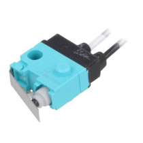 ASQ10637; Microswitch SNAP ACTION; with lever; SPST-NO; 0.1A/30VDC; Pos: 2; PANASONIC