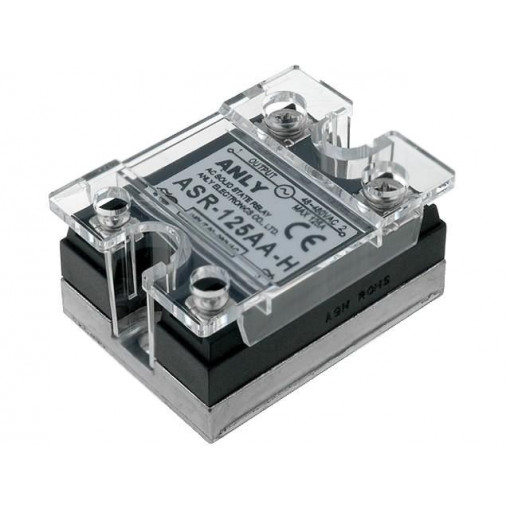 ASR-125AA-H; Relay: solid state; Ucntrl: 80÷280VAC; 125A; 48÷480VAC; Series: ASR; ANLY ELECTRONICS ASR-125AA-H; Relay: solid state; Ucntrl: 80÷280VAC; 125A; 48÷480VAC; Series: ASR; ANLY ELECTRONICS