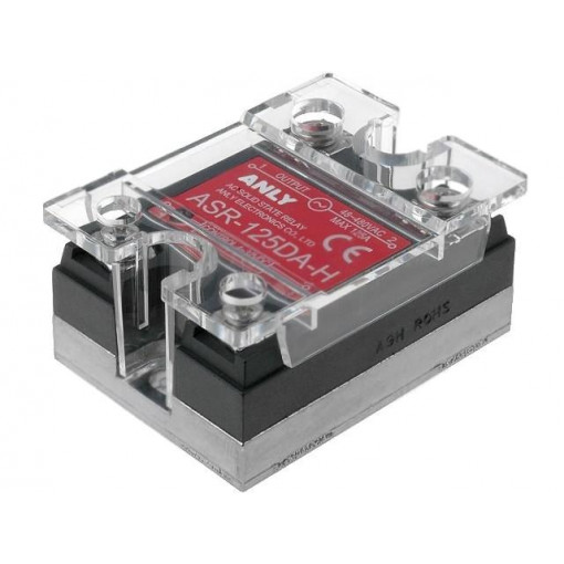 ASR-125DA-H; Relay: solid state; Ucntrl: 4÷32VDC; 125A; 48÷480VAC; Series: ASR; ANLY ELECTRONICS ASR-125DA-H; Relay: solid state; Ucntrl: 4÷32VDC; 125A; 48÷480VAC; Series: ASR; ANLY ELECTRONICS
