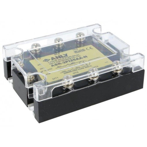 ASR-3PI25AA-H; Relay: solid state; Ucntrl: 80÷280VAC; 25A; 48÷480VAC; 3-phase; ANLY ELECTRONICS ASR-3PI25AA-H; Relay: solid state; Ucntrl: 80÷280VAC; 25A; 48÷480VAC; 3-phase; ANLY ELECTRONICS