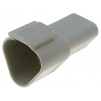 AT04-3P; Connector: wire-wire; AT; plug; male; PIN: 3; IP67; Locking: latch; AMPHENOL