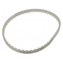 AT10 500     1077ZA; Timing belt; AT10; W: 10mm; H: 5mm; Lw: 500mm; Tooth height: 2.5mm; OPTIBELT