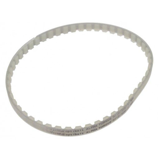 AT10 500     1077ZA; Timing belt; AT10; W: 10mm; H: 5mm; Lw: 500mm; Tooth height: 2.5mm; OPTIBELT