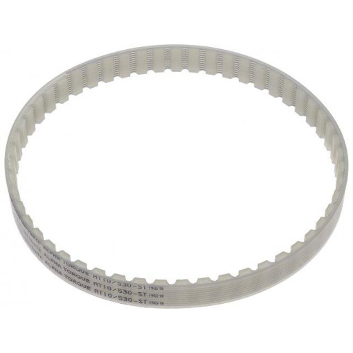 AT10 530     1677ZA; Timing belt; AT10; W: 16mm; H: 5mm; Lw: 530mm; Tooth height: 2.5mm; OPTIBELT