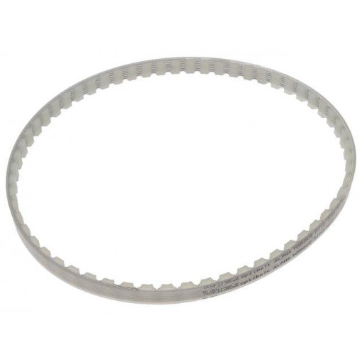 AT10 600     1077ZA; Timing belt; AT10; W: 10mm; H: 5mm; Lw: 600mm; Tooth height: 2.5mm; OPTIBELT