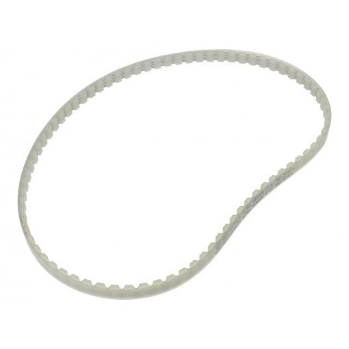 AT10 780     1077ZA; Timing belt; AT10; W: 10mm; H: 5mm; Lw: 780mm; Tooth height: 2.5mm; OPTIBELT