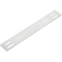 151-41219; Label; polyamide; natural; leaded; -40÷85°C; Label width: 9mm; HELLERMANNTYTON