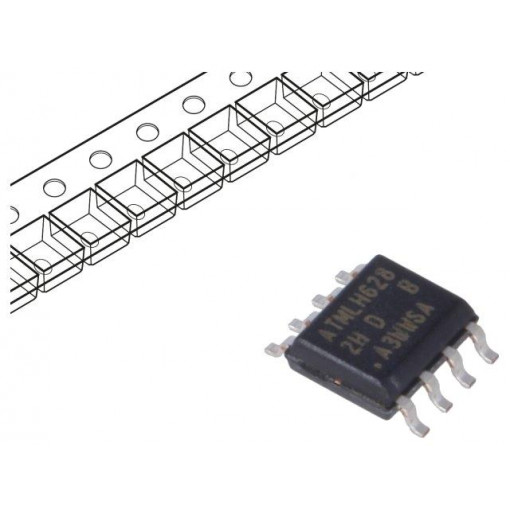 AT24CM02-SSHD-B; EEPROM memory; I2C; 256kx8bit; 2.5÷5.5V; 1MHz; SO8; serial; MICROCHIP TECHNOLOGY