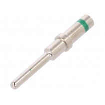 AT60-215-16141; Contact; Size: 16; male; 1÷2mm2; AHD,AT; nickel plated; crimped; AMPHENOL