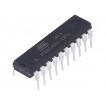 AT89C4051-12PU; Microcontroller 8051; Flash: 4kx8bit; SRAM: 128B; Interface: UART; MICROCHIP (ATMEL) AT89C4051-12PU; Microcontroller 8051; Flash: 4kx8bit; SRAM: 128B; Interface: UART; MICROCHIP (ATMEL)