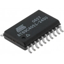 AT89C4051-24SU; Microcontroller 8051; Flash: 4kx8bit; SRAM: 128B; Interface: UART; MICROCHIP (ATMEL) AT89C4051-24SU; Microcontroller 8051; Flash: 4kx8bit; SRAM: 128B; Interface: UART; MICROCHIP (ATMEL)