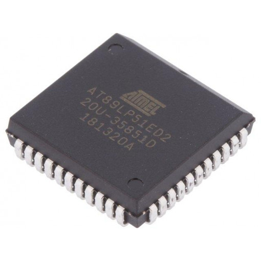 AT89LP51ED2-20JU; Microcontroller 8051; SRAM: 2304B; Interface: I2C,SPI,UART; MICROCHIP (ATMEL)