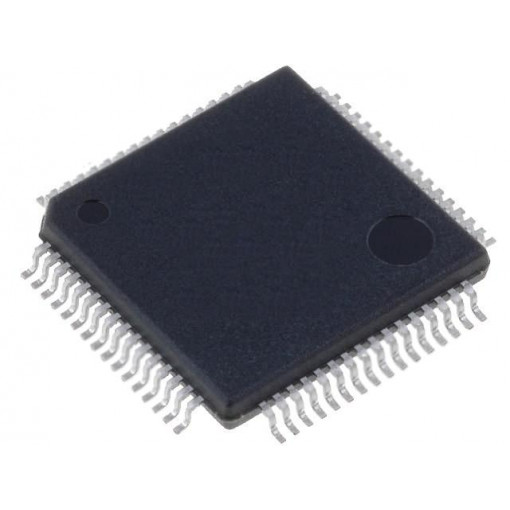 AT91SAM7S64C-AU; ARM7TDMI microcontroller; SRAM: 16kB; LQFP64; Family: AT91; MICROCHIP (ATMEL)