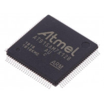 AT91SAM7X128C-AU; ARM7TDMI microcontroller; SRAM: 32kB; Flash: 128kB; LQFP100; MICROCHIP TECHNOLOGY