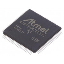 AT91SAM7XC512B-AU; ARM7TDMI microcontroller; SRAM: 128kB; Flash: 512kB; LQFP100; MICROCHIP TECHNOLOGY