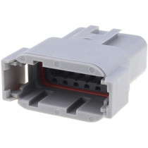 ATM04-12PA; Connector: wire-wire; ATM; plug; male; PIN: 12; IP67; Locking: latch; AMPHENOL