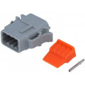 ATM06-08SA-KT01; Connector: wire-wire; ATM; plug; female; Size: 20; 22AWG÷16AWG; 7.5A; AMPHENOL