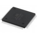 ATMEGA1280-16AU; AVR microcontroller; EEPROM: 4kB; SRAM: 8kB; Flash: 128kB; TQFP100; MICROCHIP (ATMEL)