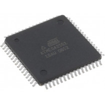 ATMEGA2561-16AU; AVR microcontroller; EEPROM: 4kB; SRAM: 8kB; Flash: 256kB; TQFP64; MICROCHIP (ATMEL)