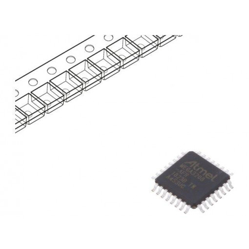 ATMEGA3208-AFR; AVR microcontroller; EEPROM: 256B; SRAM: 4kB; Flash: 32kB; TQFP32; MICROCHIP TECHNOLOGY