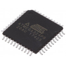 ATMEGA324PB-AU; AVR microcontroller; EEPROM: 1kB; SRAM: 2kB; Flash: 32kB; TQFP44; MICROCHIP (ATMEL)