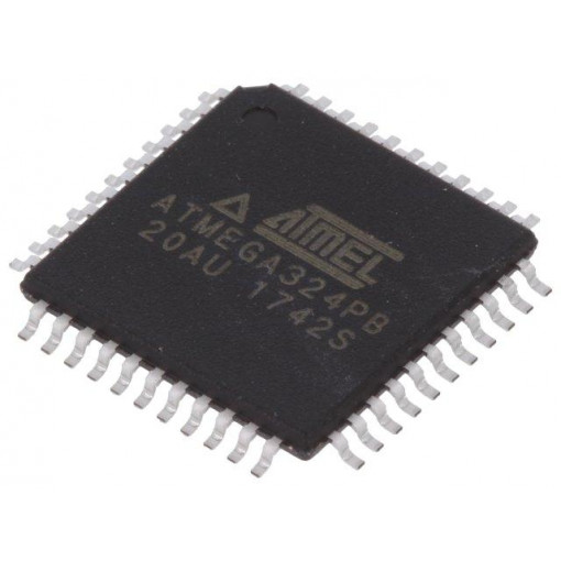 ATMEGA324PB-AU; AVR microcontroller; EEPROM: 1kB; SRAM: 2kB; Flash: 32kB; TQFP44; MICROCHIP (ATMEL)