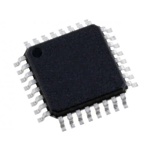 ATMEGA32U2-AU; AVR microcontroller; EEPROM: 1kB; SRAM: 1kB; Flash: 32kB; TQFP32; MICROCHIP (ATMEL)