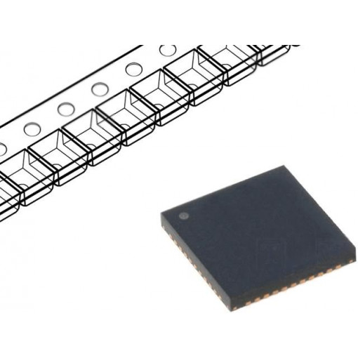 ATMEGA32U4-MU; AVR microcontroller; EEPROM: 1kB; SRAM: 2.5kB; Flash: 32kB; VQFN44; MICROCHIP (ATMEL)
