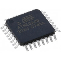 ATMEGA48-20AU; AVR microcontroller; EEPROM: 256B; SRAM: 512B; Flash: 4kB; TQFP32; MICROCHIP (ATMEL)