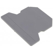 ATP-UK 3003224; Separating plate; Application: UK2.5,UK4,UK6; grey; polyamide; PHOENIX CONTACT