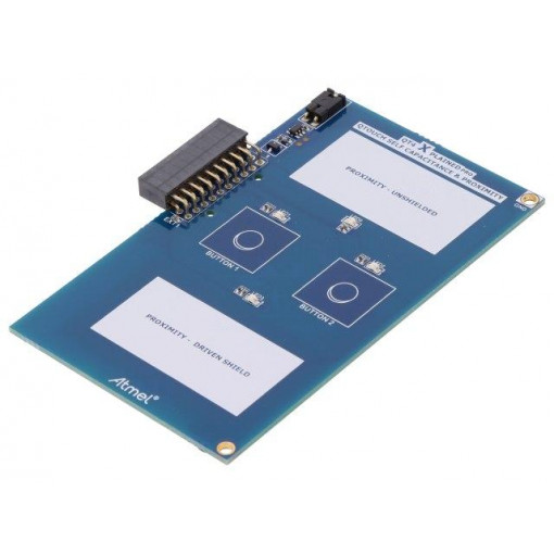 ATQT4-XPRO; XPRO module; extension board; capacitive keypad; MICROCHIP TECHNOLOGY