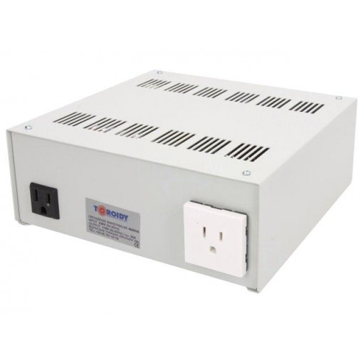 ATS4000VA-230/110V U+UMS; Autotransformer; 230VAC; Power: 4000VA; Usec.1: 115V; TOROIDY ATS4000VA-230/110V U+UMS; Autotransformer; 230VAC; Power: 4000VA; Usec.1: 115V; TOROIDY