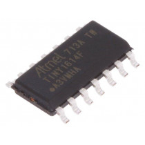 ATTINY1614-SSFR; AVR microcontroller; EEPROM: 256B; SRAM: 2kB; Flash: 16kB; SO14; MICROCHIP TECHNOLOGY