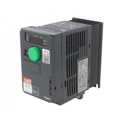 ATV320U06M2C; Vector inverter; Max motor power: 0.55kW; Usup: 200÷240VAC; IN: 9; SCHNEIDER ELECTRIC ATV320U06M2C; Vector inverter; Max motor power: 0.55kW; Usup: 200÷240VAC; IN: 9; SCHNEIDER ELECTRIC