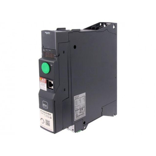 ATV320U07M2B; Vector inverter; Max motor power: 0.75kW; Usup: 200÷240VAC; IN: 9; SCHNEIDER ELECTRIC ATV320U07M2B; Vector inverter; Max motor power: 0.75kW; Usup: 200÷240VAC; IN: 9; SCHNEIDER ELECTRIC