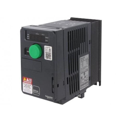ATV320U07M2C; Vector inverter; Max motor power: 0.75kW; Usup: 200÷240VAC; IN: 9; SCHNEIDER ELECTRIC