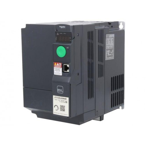 ATV320U55N4B; Vector inverter; Max motor power: 5.5kW; Out.voltage: 3x400VAC; SCHNEIDER ELECTRIC