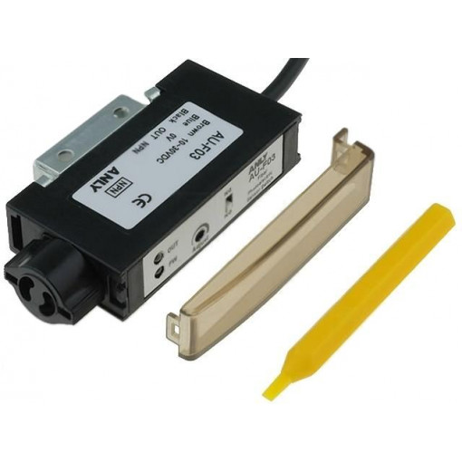 AU-F03-NPN-NO; Sensor: optical fibre amplifier; NPN; Connection: lead 2m; 1kHz; ANLY ELECTRONICS AU-F03-NPN-NO; Sensor: optical fibre amplifier; NPN; Connection: lead 2m; 1kHz; ANLY ELECTRONICS