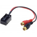 ; Aux adapter; RCA; Opel; 4CARMEDIA