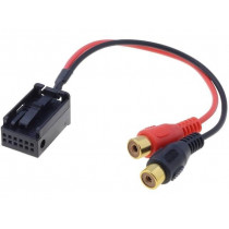 ; Aux adapter; RCA; Opel; 4CARMEDIA