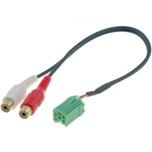 ; Aux adapter; RCA; Renault; 4CARMEDIA