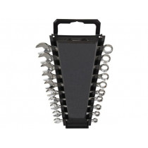 AV07020; Key set; combination spanner; Chrom-vanadium steel; Pcs: 10; AVIT