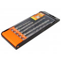 AV08012; Drill set; Application: concrete; Pcs: 5; Mat: steel; for concrete; AVIT