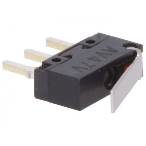 AV442461; Microswitch SNAP ACTION; with lever; SPDT; 0.1A/30VDC; ON-(ON); PANASONIC