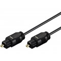 50563; Cable; Toslink plug,both sides; 0.5m; Øcable: 2.2mm; Goobay