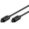 50565; Cable; Toslink plug,both sides; 2m; Øcable: 5mm; Goobay