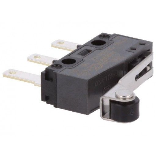 AVM38553; Microswitch SNAP ACTION; with lever (with roller); SPDT; Pos: 2; PANASONIC